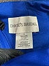 David's Bridal 100% Polyester Blue Cocktail Dress Size 4 - photo 4