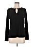 MICHAEL Michael Kors Black Long Sleeve Top Size M - photo 1