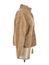 H&M 100% Polyester Tan Faux Fur Jacket Size S - photo 4