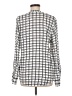 Soft Joie Silver White Long Sleeve Blouse Size M - photo 2