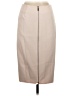 Elizabeth and James Solid Tan Formal Skirt Size XS (estimated) - photo 2