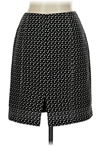 Juliana Collezione Silk Skirt (view 2)