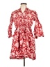 Marché Paisley Red Casual Dress Size L - photo 1