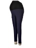 Isabel Maternity Blue Active Pants Size Lg Maternity - photo 1