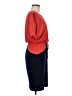 En Focus Studio Color Block Red Cocktail Dress Size 6 - photo 4