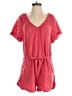 Universal Thread Solid Red Romper Size XS - photo 1