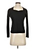 Tweeds Black Long Sleeve Top Size S - photo 1