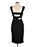 Selfie Leslie 100% Polyester Solid Black Cocktail Dress Size M - photo 2