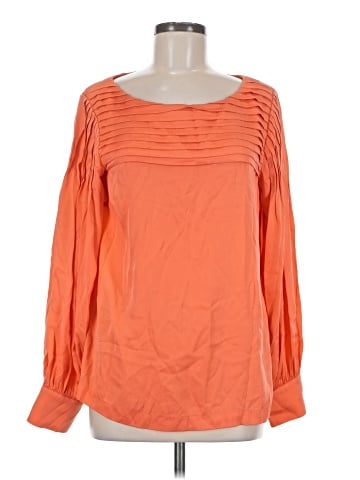 Antonio Melani Long Sleeve Silk Top (view 1)
