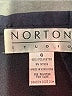 Norton McNaughton 100% Polyester Solid Black Blue Formal Skirt Size 6 - photo 4