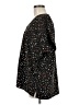 MTS 100% Polyester Animal Print Black Short Sleeve Blouse Size M - photo 5