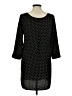 Everly 100% Polyester Polka Dots Black Casual Dress Size M - photo 2
