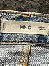 MNG 100% Cotton Blue Denim Skirt Size M - photo 4