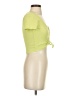 Zara Green Short Sleeve Top Size S - photo 4