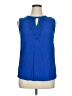 Grace Elements 100% Rayon Blue Sleeveless Blouse Size XL - photo 1