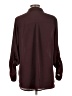Express 100% Polyester Burgundy Long Sleeve Blouse Size L - photo 2
