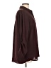 Express 100% Polyester Burgundy Long Sleeve Blouse Size L - photo 4