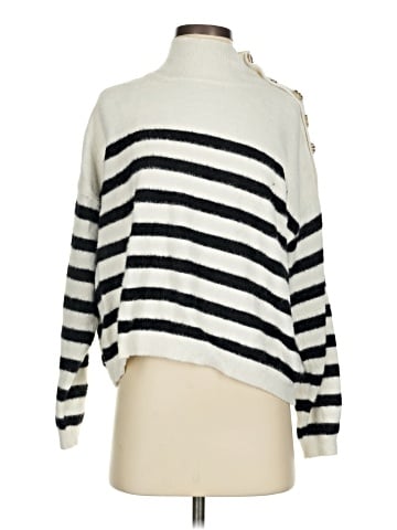 Blue Rain Pullover Sweater (view 1)