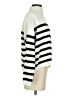 Blue Rain Stripes White Pullover Sweater Size S - photo 4