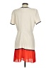 Kling 100% Polyester Color Block Ivory Casual Dress Size 3 - photo 2