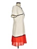 Kling 100% Polyester Color Block Ivory Casual Dress Size 3 - photo 4