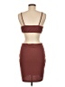 Shein 100% Polyester Brown Cocktail Dress Size 8 - 10 - photo 2