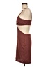 Shein 100% Polyester Brown Cocktail Dress Size 8 - 10 - photo 5