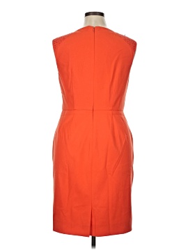 open lace back dress Antonio Melani Orange Floral Patterned Dress /8  the-aspenite
