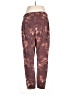 RBX Tie-dye Multi Color Burgundy Casual Pants Size L - photo 2