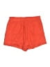 Lumiere Solid Orange Shorts Size L - photo 2
