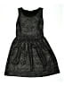 Assorted Brands Metallic Black Dress Size 8 - photo 1