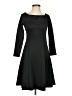 Neiman Marcus Solid Black Casual Dress Size 4 - photo 1