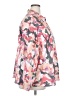 ELOQUII 100% Polyester Camo Pink Long Sleeve Blouse Size 20 - photo 4