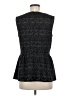 Talbots Jacquard Damask Black Sleeveless Blouse Size M - photo 2