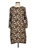 Sandro Floral Brown Casual Dress Size Sm (1) - photo 1