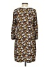 Sandro Floral Brown Casual Dress Size Sm (1) - photo 2