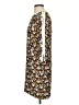 Sandro Floral Brown Casual Dress Size Sm (1) - photo 5
