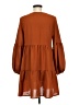 Unbranded Solid Brown Casual Dress Size M - photo 2