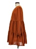 Unbranded Solid Brown Casual Dress Size M - photo 5