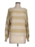 Ann Taylor LOFT 100% Acrylic Stripes Tan Pullover Sweater Size M - photo 1