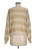 Ann Taylor LOFT 100% Acrylic Stripes Tan Pullover Sweater Size M - photo 2