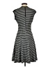 Gabby Skye Houndstooth Black Casual Dress Size 4 - photo 2