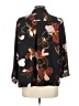 14th & Union 100% Polyester Black 3/4 Sleeve Blouse Size L - photo 2
