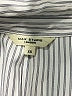 Max Studio Stripes Silver 3/4 Sleeve Blouse Size XS - photo 7