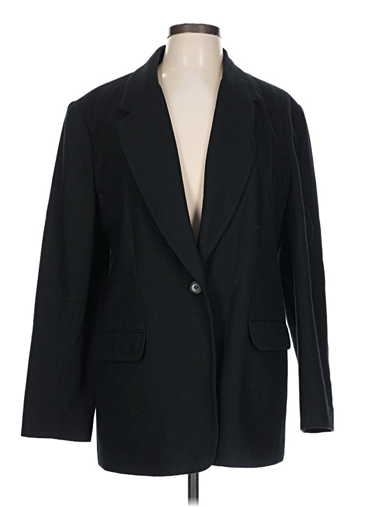 Pre-owned White Stag Blazer Jacket In Black
