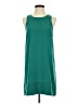 Leith 100% Polyester Solid Green Casual Dress Size S - photo 1