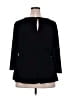 ELOQUII Black 3/4 Sleeve Blouse Size 22 - 24 Plus - photo 2
