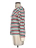 Indigo 100% Cotton Stripes White Pullover Sweater Size S - photo 5