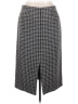 Preston & York Houndstooth Gray Formal Skirt Size 14 - photo 2