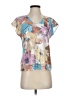 Elie Tahari Tan Short Sleeve Blouse Size XS - photo 1